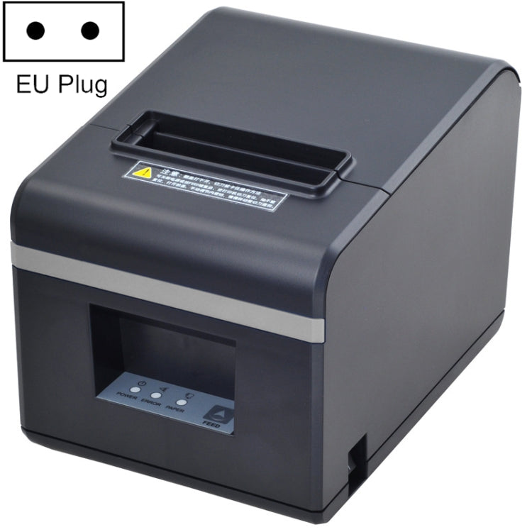 Xprinter XP-N160II Thermal Ticket Printing Machine Bluetooth Receipt Printer, Style:EU Plug(Gray) - Receipt Printers by Xprinter | Online Shopping UK | buy2fix