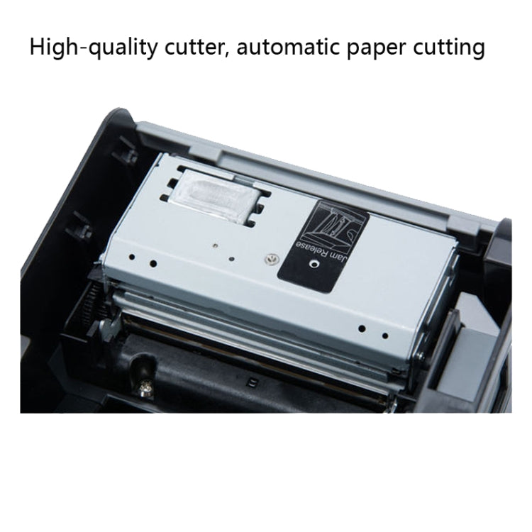 Xprinter XP-N160II Thermal Ticket Printing Machine Bluetooth Receipt Printer, Style:EU Plug(Gray) - Receipt Printers by Xprinter | Online Shopping UK | buy2fix