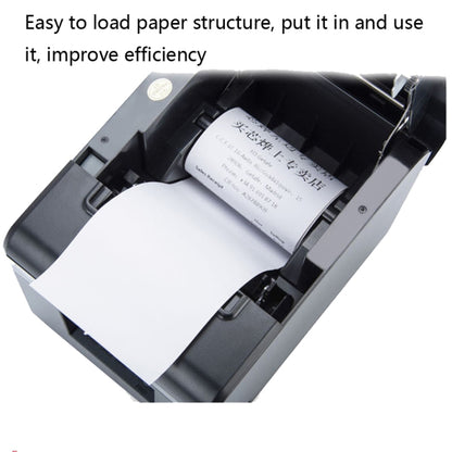 Xprinter XP-N160II Thermal Ticket Printing Machine Bluetooth Receipt Printer, Style:EU Plug(Gray) - Receipt Printers by Xprinter | Online Shopping UK | buy2fix
