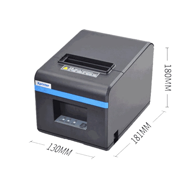 Xprinter XP-N160II Thermal Ticket Printing Machine Bluetooth Receipt Printer, Style:EU Plug(Gray) - Receipt Printers by Xprinter | Online Shopping UK | buy2fix