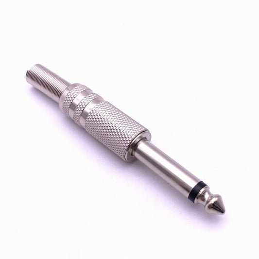 40 PCS Mono Audio Plug Microphone Sophomore Core 6.35mm Plug by buy2fix