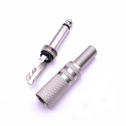 40 PCS Mono Audio Plug Microphone Sophomore Core 6.35mm Plug by buy2fix