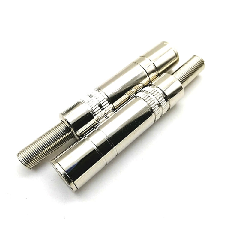 10 PCS Mono 6.5 Female Socket Sophomore Core Female Socket Audio Welding Head 6.35mm Socket Microphone Welding Head by buy2fix