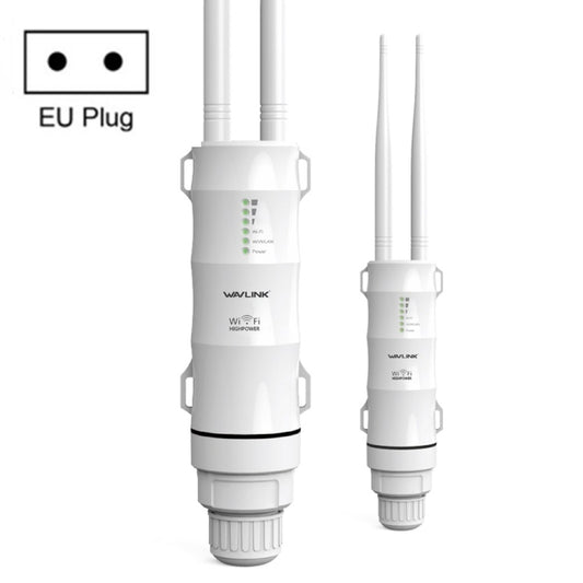 WAVLINK AC600 AP 2.4G/5G Dual Frequency Outdoor High Power Repeater, Plug Type:EU Plug by buy2fix