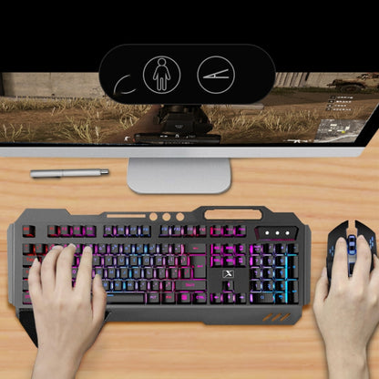 K680 RGB Rechargeable Gaming Wireless Keyboard and Mouse Set(Black) by buy2fix