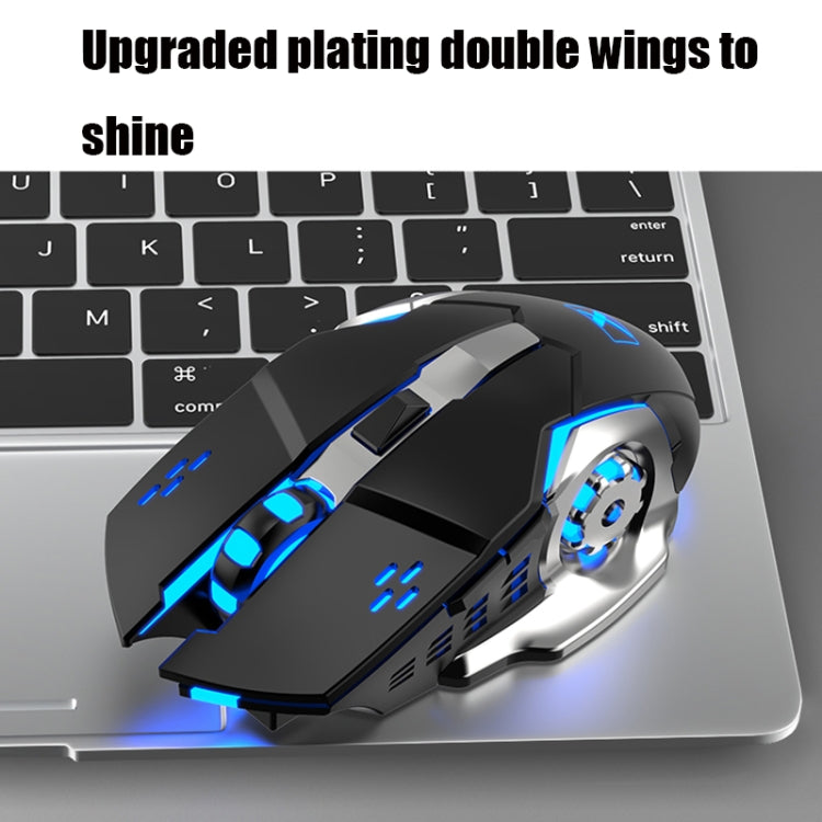 K680 RGB Rechargeable Gaming Wireless Keyboard and Mouse Set(Black) by buy2fix