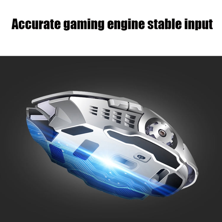 K680 RGB Rechargeable Gaming Wireless Keyboard and Mouse Set(Black) by buy2fix