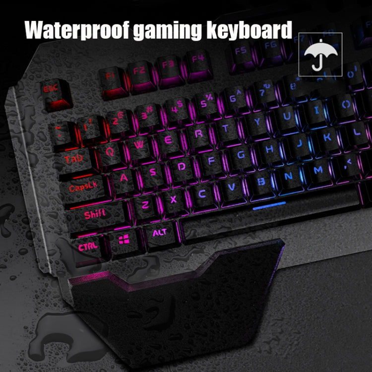 K680 RGB Rechargeable Gaming Wireless Keyboard and Mouse Set(Black) by buy2fix
