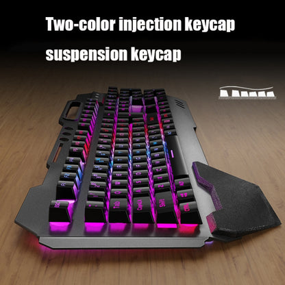 K680 RGB Rechargeable Gaming Wireless Keyboard and Mouse Set(Black) by buy2fix