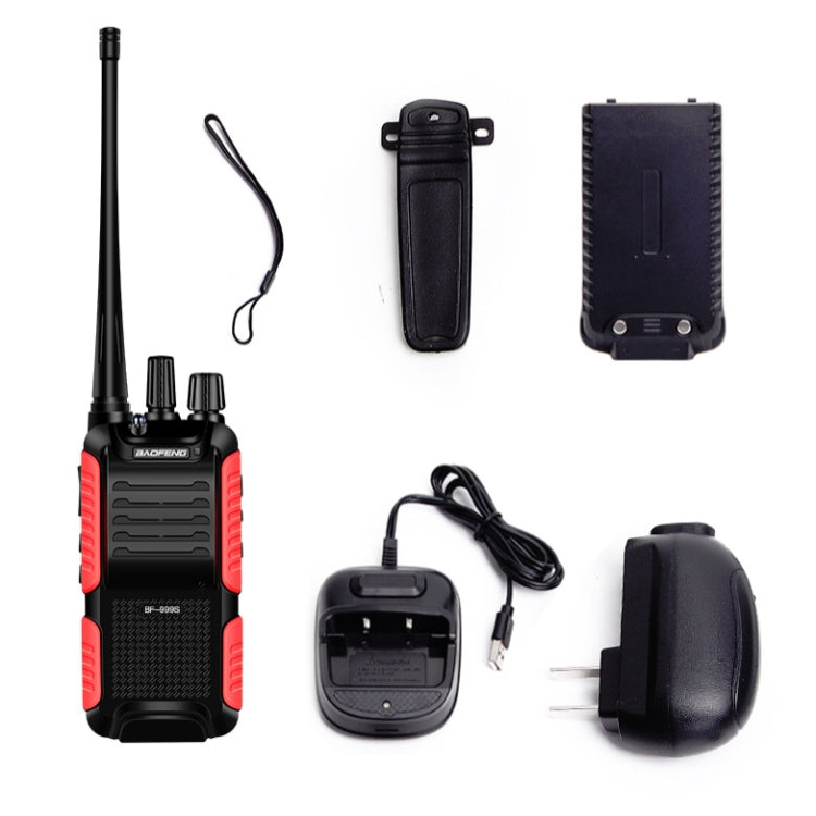 Baofeng BF-999S Handheld Outdoor FM high-power Walkie-talkie, Plug Specifications - Handheld Walkie Talkie by buy2fix | Online Shopping UK | buy2fix