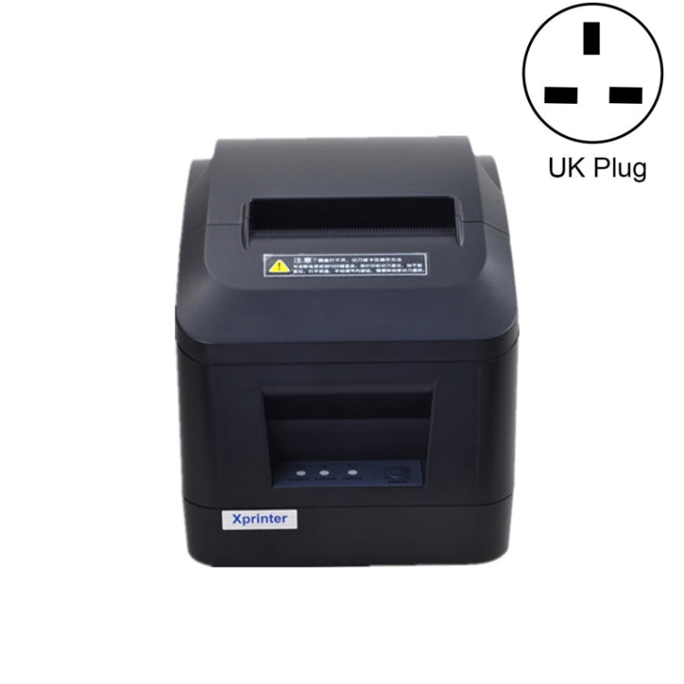 Xprinter XP-A160M Thermal Printer Catering Bill POS Cash Register Printer, Style:UK Plug(Network Port LAN) by Xprinter