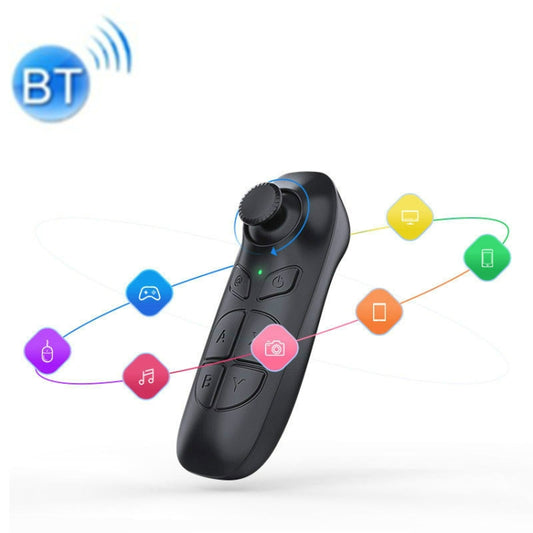 VR Glasses Remote Control Android Mobile Phone E-book Page Flip Short Video Shooting Selfie Bluetooth Handle(Black) - Universal by buy2fix | Online Shopping UK | buy2fix