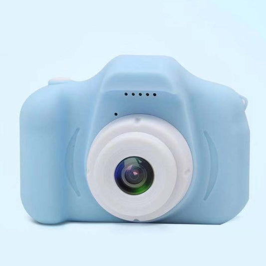 13.0 MP + Card Reader HD Children Toy Portable Digital SLR Camera(Blue) - Children Cameras by buy2fix | Online Shopping UK | buy2fix