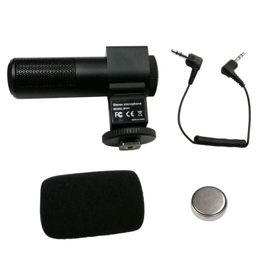 Digital Video Camera External Microphone - Camera Microphone by buy2fix | Online Shopping UK | buy2fix
