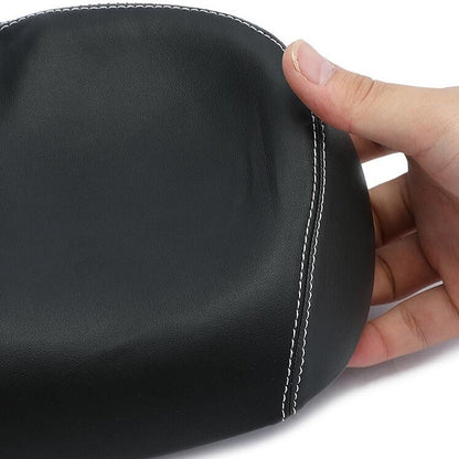 Bicycle Seat Mountain Bike Seat Cushion Shock Absorption no Nose Saddle Riding Equipment(Black) by buy2fix