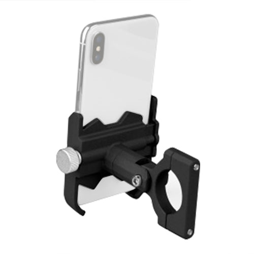 Bicycle Mobile Phone Holder Motorcycle Electric Car Navigation Mobile Phone Holder, Style:Handlebars(Black) by buy2fix
