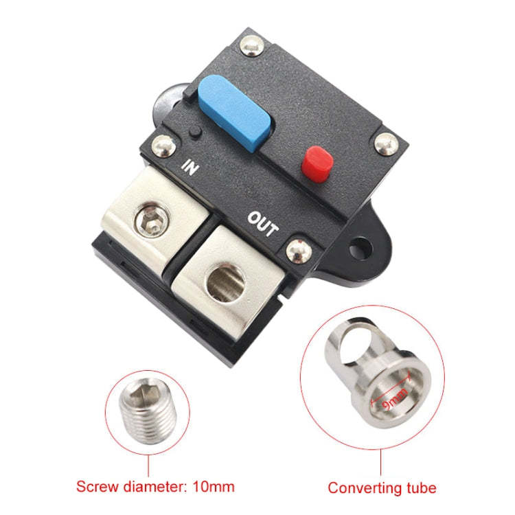 200A Auto Circuit Breaker Car Audio Fuse Holder Power Insurance Automatic Switch(Blue) - Fuse by buy2fix | Online Shopping UK | buy2fix