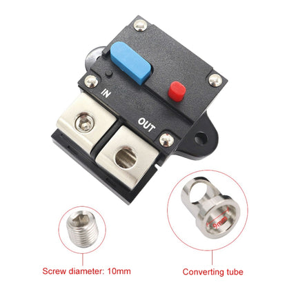 200A Auto Circuit Breaker Car Audio Fuse Holder Power Insurance Automatic Switch(Blue) - Fuse by buy2fix | Online Shopping UK | buy2fix