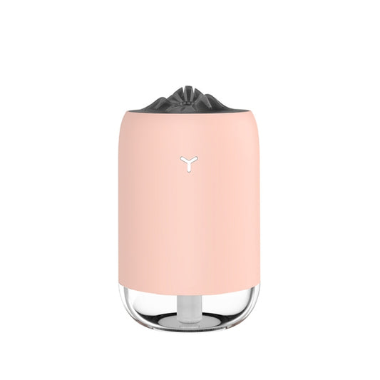 Car Portable Humidifier Household Night Light USB Spray Instrument Disinfection Aroma Diffuser(Pink) - Air Purifier by buy2fix | Online Shopping UK | buy2fix