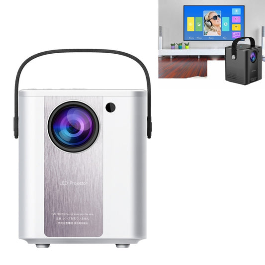 C500 Portable Mini LED Home HD Projector, Style:Same Screen Version(White) - Mini Projector by buy2fix | Online Shopping UK | buy2fix