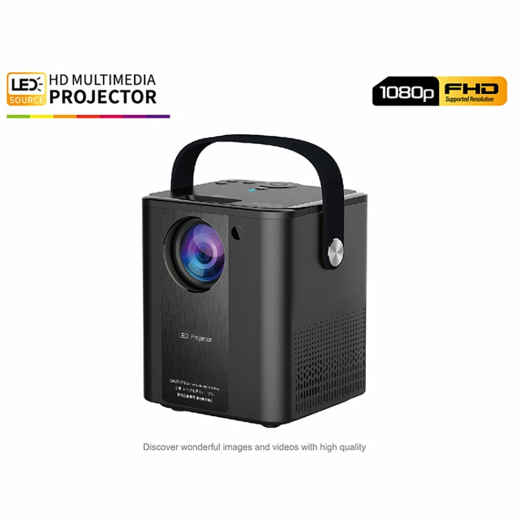 C500 Portable Mini LED Home HD Projector, Style:Basic Version(White) - Mini Projector by buy2fix | Online Shopping UK | buy2fix
