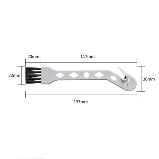 20 PCS Sweeping Robot Cleaning Small Brush for Bissell Vacuum Cleaner, Color:White - For Bissell Accessories by buy2fix | Online Shopping UK | buy2fix