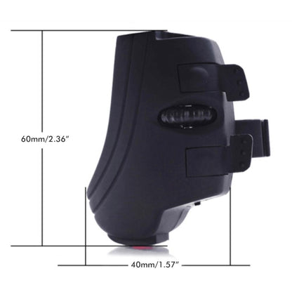 GM306 2.4GHz Wireless Finger Lazy Mice with USB Receiver(Black) by buy2fix