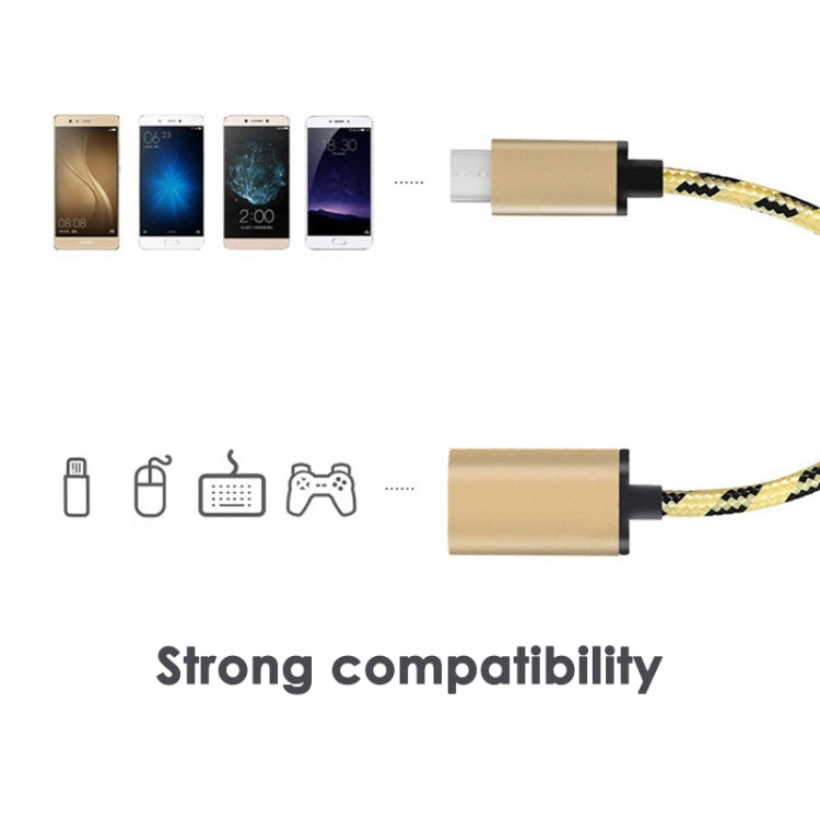 USB 2.0 to USB-C / Type-C OTG Adapter Cable by buy2fix