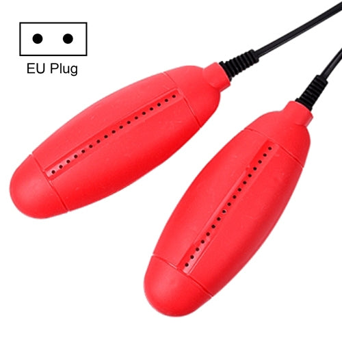 Race Car Shape Voilet Light Shoe Dryer Foot Protector Boot Odor Deodorant Device Shoes Drier Heater EU Plug - Dryers & Accessories by buy2fix | Online Shopping UK | buy2fix