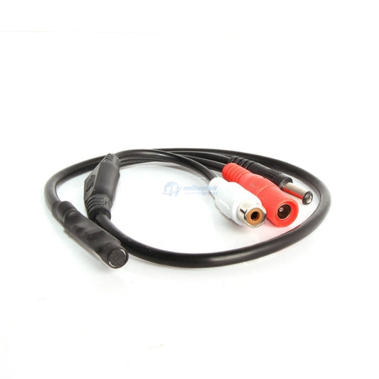Mini CCTV Audio Microphone Mic For Security Audio Pick Up High Sensitive CCTV Camera DVR System - Audio Pickup Head by buy2fix | Online Shopping UK | buy2fix