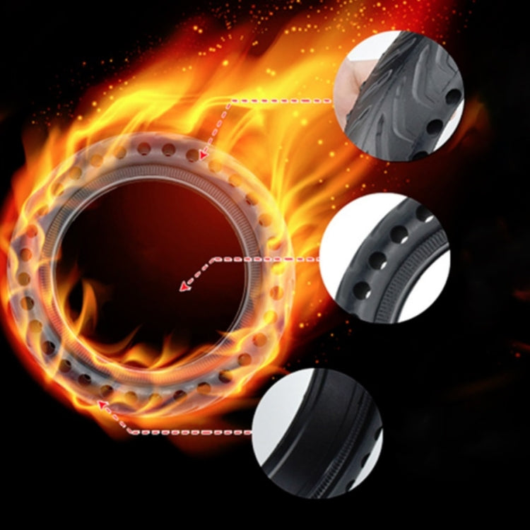 8.5 inch For Xiaomi Mijia M365 Electric Scooter Accessories Wheel Boss Wheel Tire Integrated 5 Hole Honeycomb Solid Wheel Tire(Wheel Tire + Wheel Frame)(Wheel Tire + Wheel Frame) - Accessories & Parts by buy2fix | Online Shopping UK | buy2fix