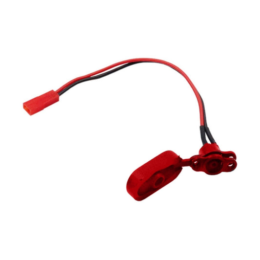 For Xiaomi Mijia M365 Electric Scooter Accessories Waterproof Connector Battery Charging Head(with Red Waterproof Cover) - Accessories & Parts by buy2fix | Online Shopping UK | buy2fix