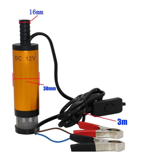 12V Car Electric DC Fuel Pump Submersible Pump, 38mm Built-in Filter Version - Inflatable Pump by buy2fix | Online Shopping UK | buy2fix