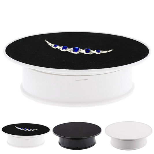 20cm 360 Degree Electric Rotating Turntable Display Stand Photography Video Shooting Props Turntable, Load 1.5kg, Powered by Battery -  by buy2fix | Online Shopping UK | buy2fix