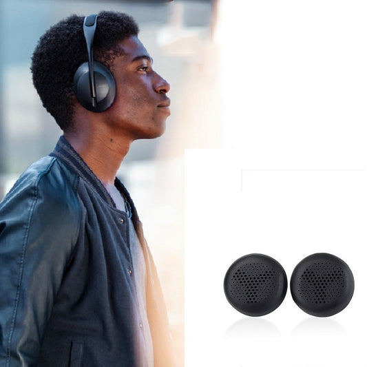 2 PCS For AKG Y500 Wireless Bluetooth Headset Sleeve Protein Leather Earmuffs - Earmuff & Pad by buy2fix | Online Shopping UK | buy2fix