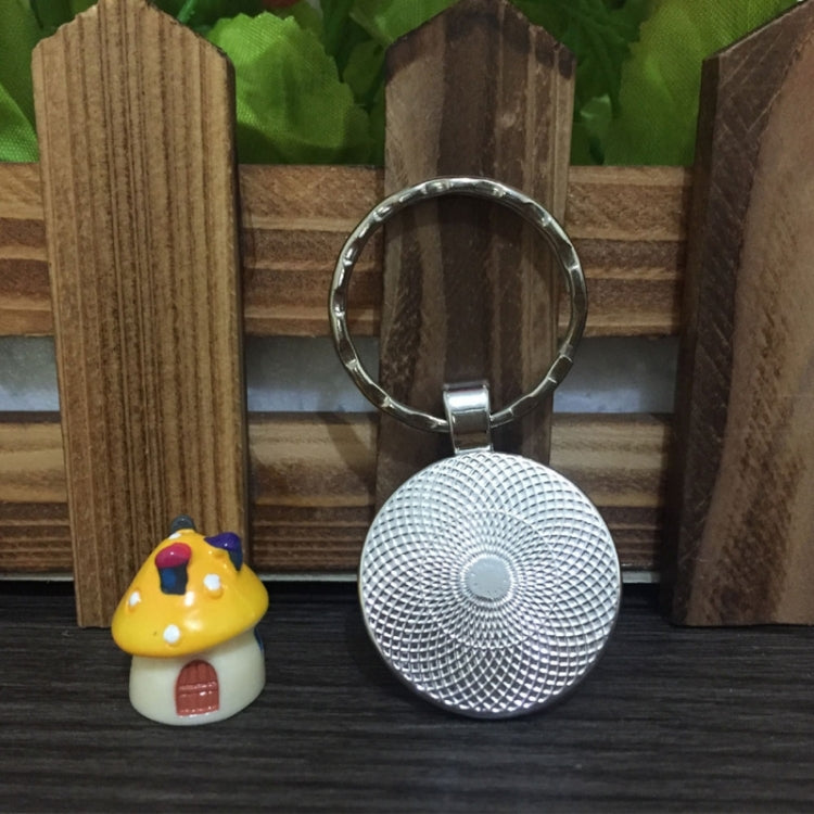 Zodiac Sign Keychain 12 Constellation Pendant Single Face Keyring by buy2fix