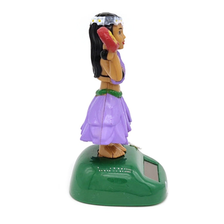 Solar Powered Dancing Hula Girl Swinging Bobble Toy Gift for Car Decoration by buy2fix