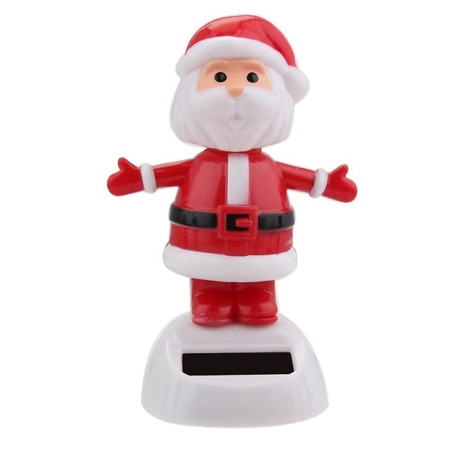 Solar Powered Car Home Decoration Christmas Gift for Children(D) by buy2fix