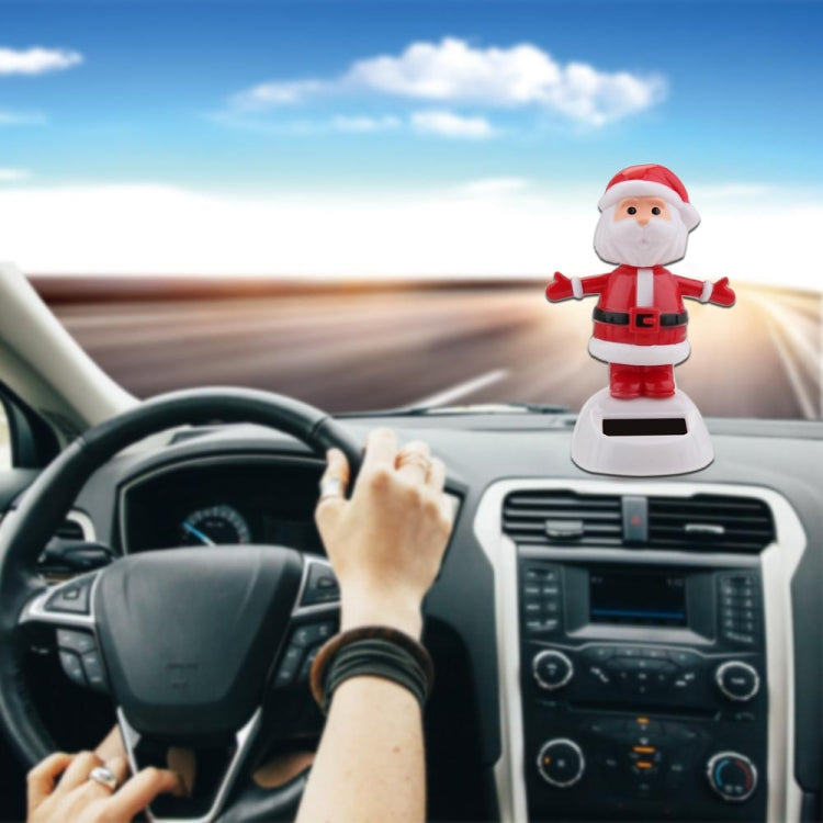 Solar Powered Car Home Decoration Christmas Gift for Children(D) by buy2fix