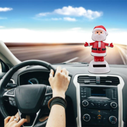 Solar Powered Car Home Decoration Christmas Gift for Children(D) by buy2fix