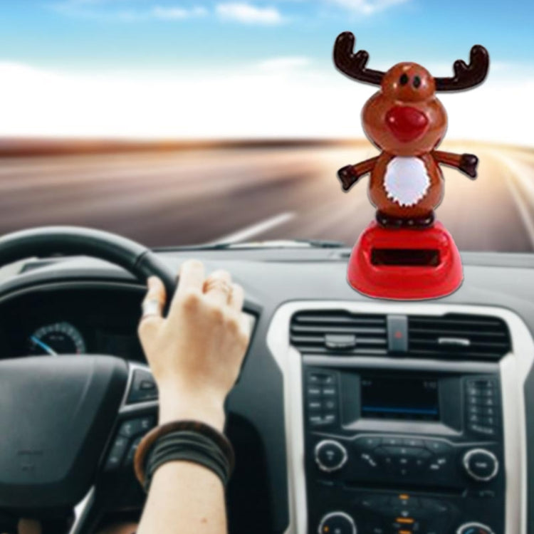 Solar Powered Car Home Decoration Christmas Gift for Children(E) by buy2fix