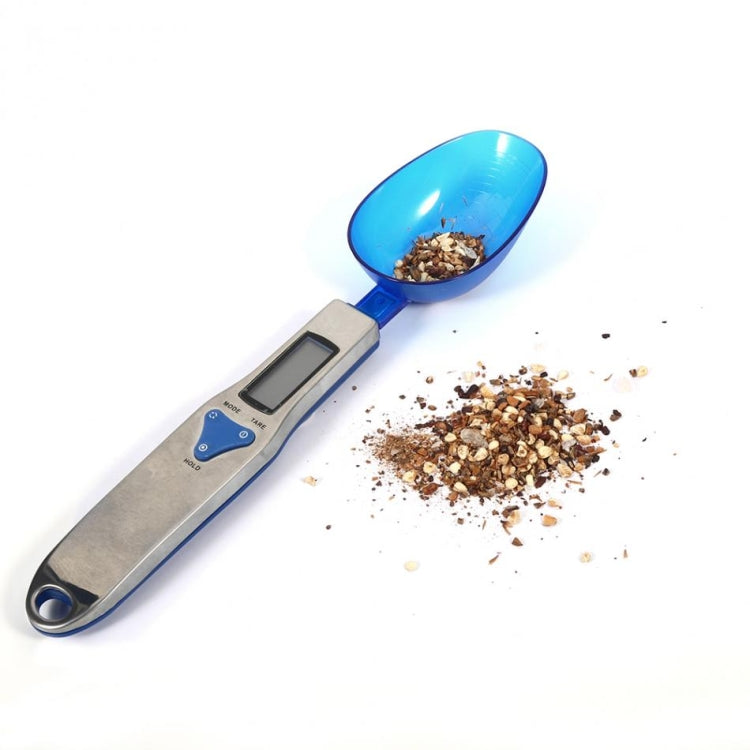 Digital Spoon Scale LCD Display Bulk Food Digital Measuring Tool Scale Range: 500/0.1g, Scoops Amout:3 PCS by buy2fix