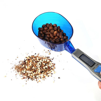 Digital Spoon Scale LCD Display Bulk Food Digital Measuring Tool Scale Range: 500/0.1g, Scoops Amout:3 PCS by buy2fix