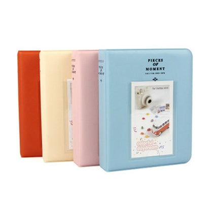 64 Pockets Name Card Pieces for Fujifilm Instax Mini 8 /7s /70 /25 /50s /90(Beige) - Photo Albums & Photo Frames by buy2fix | Online Shopping UK | buy2fix