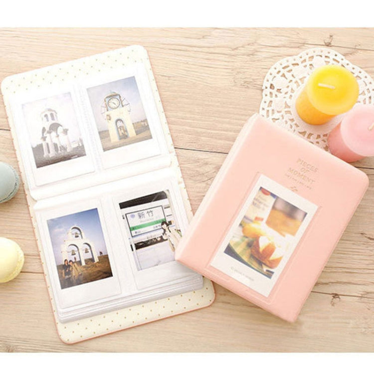 64 Pockets Name Card Pieces for Fujifilm Instax Mini 8 /7s /70 /25 /50s /90(Beige) - Photo Albums & Photo Frames by buy2fix | Online Shopping UK | buy2fix