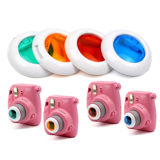 Colorful Camcorder Close-up Colored Lens Filter for Polaroid Fujifilm Instax Mini 9 8 8 7S KT Instant Film Cameras - Other Filter by buy2fix | Online Shopping UK | buy2fix