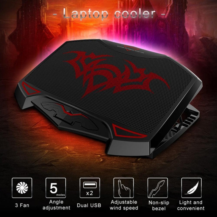 Notebook Radiator Multi-angle Adjustment Base, Specification:Black - Cooling Pads by buy2fix | Online Shopping UK | buy2fix