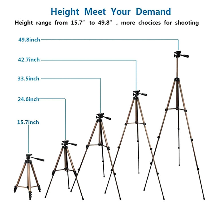 Camera Portable Telescopic Bracket, Specification:Tripod Set - Tripods by buy2fix | Online Shopping UK | buy2fix