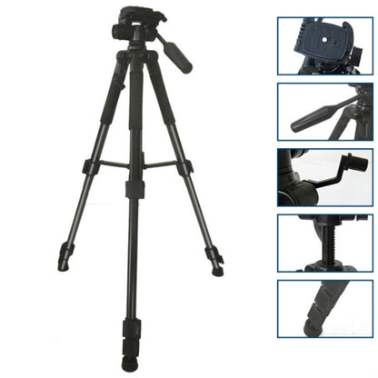 ET-668 Mobile Phone Camera Photography Tripod Live Support(Black) - Tripods by buy2fix | Online Shopping UK | buy2fix