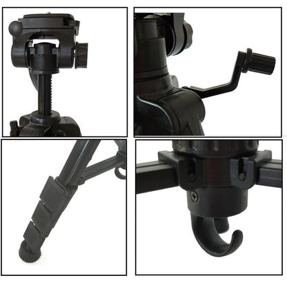 ET-668 Mobile Phone Camera Photography Tripod Live Support(Black) - Tripods by buy2fix | Online Shopping UK | buy2fix